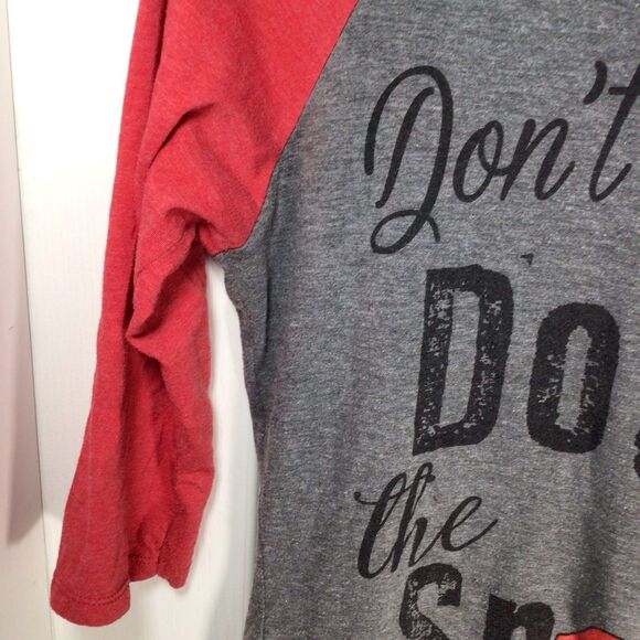 Arkansas Razorbacks Don’t Doubt The Snout Womens Small Quarter Sleeve Shirt - Picture 3 of 16